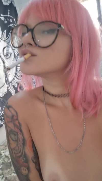 Better than smoking, only smoking while receiving oral sex