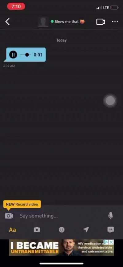 Woke up to this terrifying yet hilarious voice memo