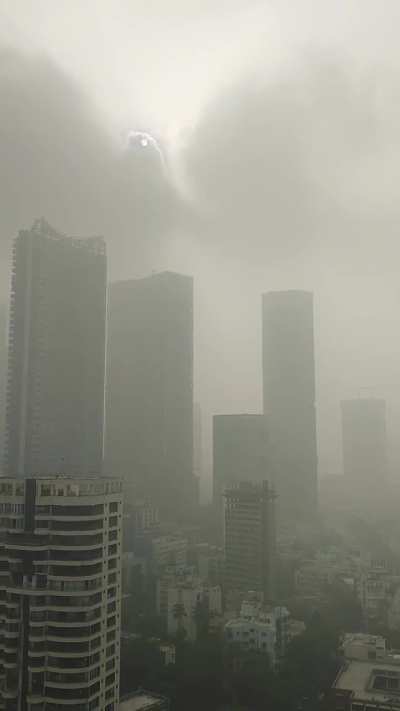 Today's pollution is way worst than yesterday.