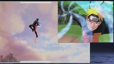 wraith's new skydive emote is naruto's rasengan