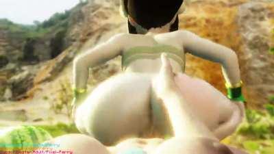 Futa Bei Fong Rides Katara’s Cock