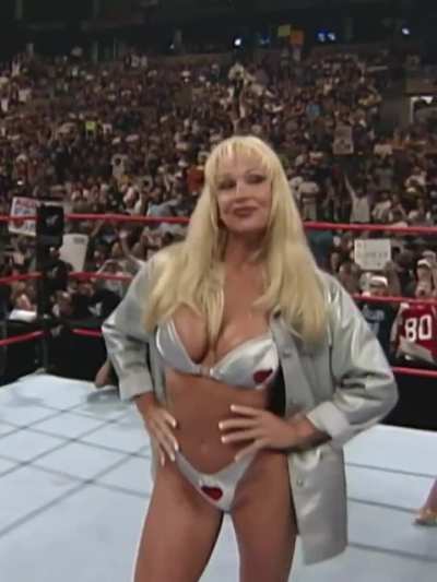 Debra showing off her body