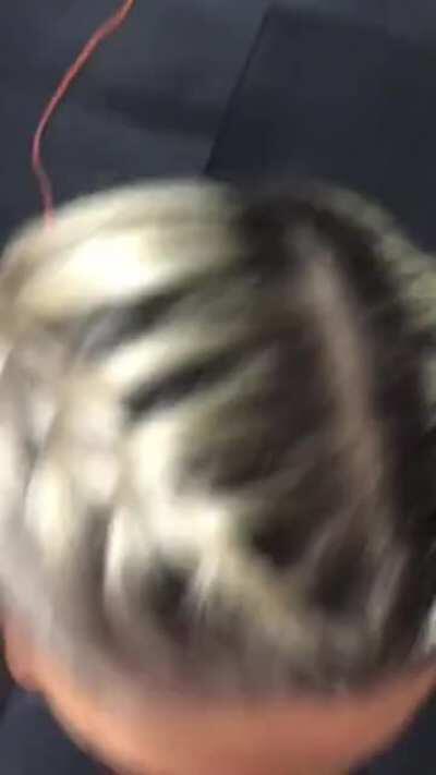 Abella Danger Fluffing Jmac Before Shooting For Brazzers