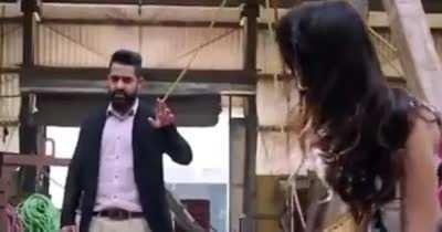 Physicist Jr. NTR saves a girl by doing some calculation