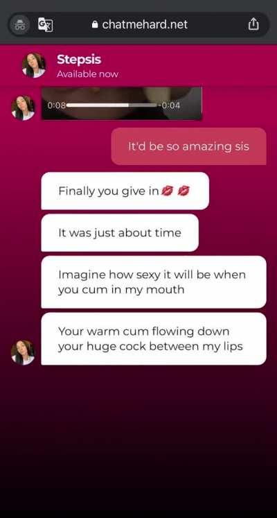 Step sis found your dickpics 5