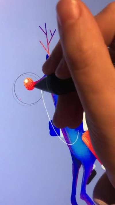 Made a Yeezy Christmas animation!