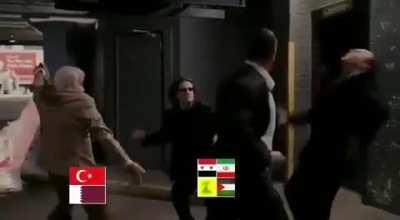 Best teamwork in middle East.