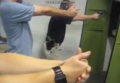 He tried to play it off lmao