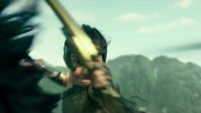 Wife and I made the same joke during Wonder Woman