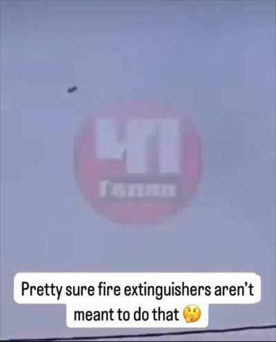 Anyone know what happened with this extinguisher?