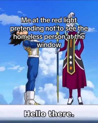 I give them a nod for good luck sometimes though 👍