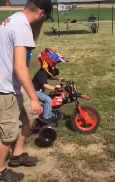 First dirt bike