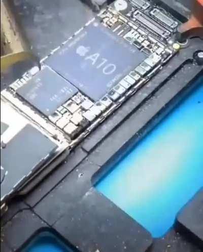 The BMF that occurs to your old damaged phone once the insurance company gets it