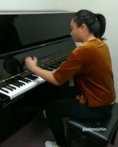 Piano Slap/Piano Percussion + Michael Jackson