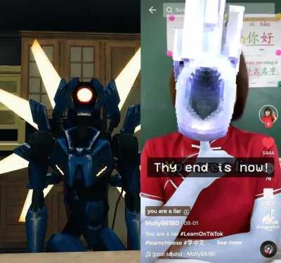 Minos Prime teaches Chinese