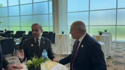 Another reunion. Ilham Aliyev, Shahbaz Sharif and Nikol Pashinyan together in Egypt
