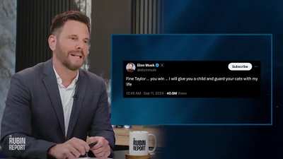 Dave Rubin asks Taylor Swift to reconsider her endorsement: 