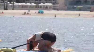 Andrea Botez - Water Yoga Stream - August 2023