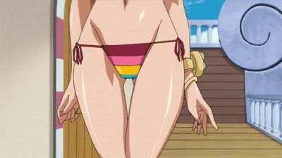 [One piece] Nami swaan has a perfect body. Her midriff made me soo hard.