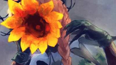 Van Gogh's Blooming Flowers