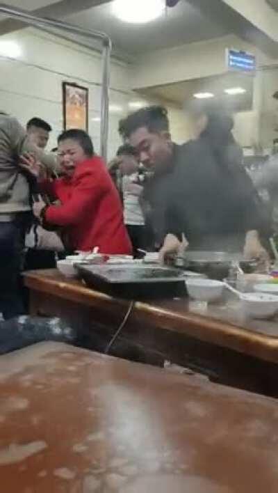 Can't I enjoy my congee in peace?