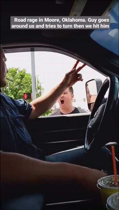 Road rage after accident (repost)