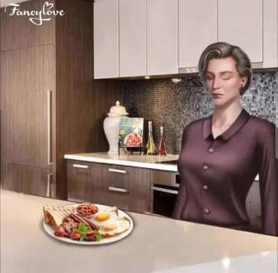 I, too, enjoy 'sitting' on a cucumber while a cucumber halo circles above my head.