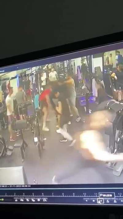 Too much testosterone at the gym