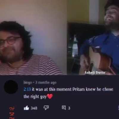 Arijit and Pritam