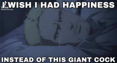 His cock too big man