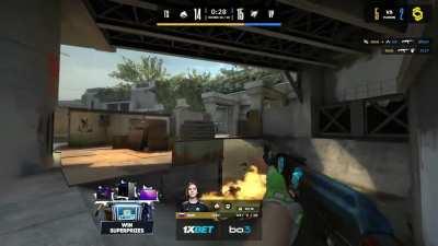 donk 4k vs Virtus.Pro to send Overpass into overtime