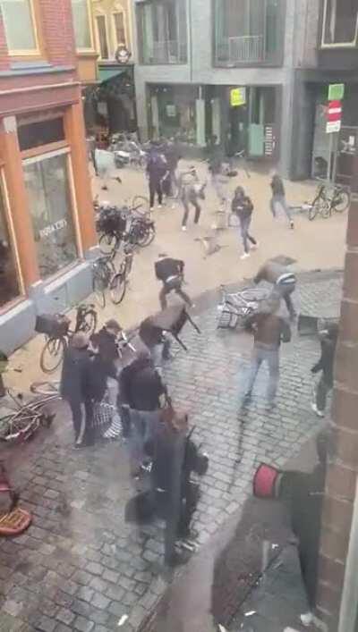 Imagine you're just at home and then this happens outside your window.