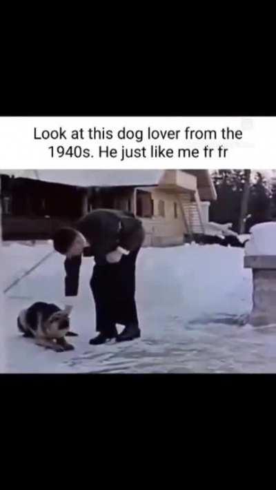 Just Brian with his doggo