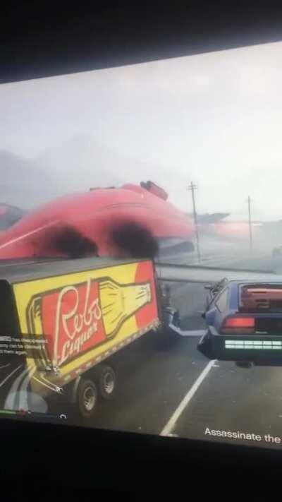 Self post. modder spawned in like 20 jumbo jets and almost crashed my friends deluxo