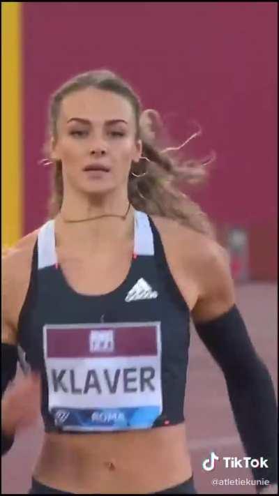 Dutch sprinter Lieke Klaver