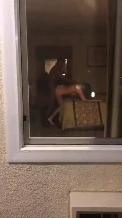 I saw my girlfriend 'negotiate' with my bully through his bedroom window! I didn't tell her I saw, but I love her and thanked her for 'speaking' to him. What's weird is he still bullies me, and she still goes over to talk to him!