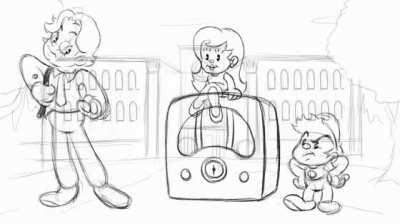 hi! today i was on twitch and i made this animation!