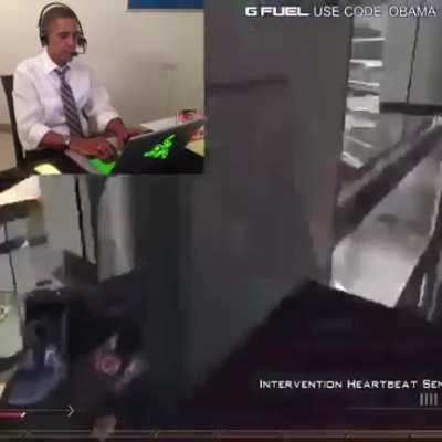 Obama o melhor gamer