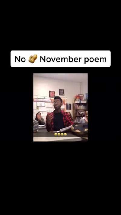 NO 🥜 POEM