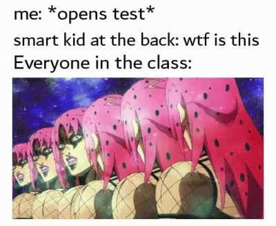 (giggles) I am done with this test already.