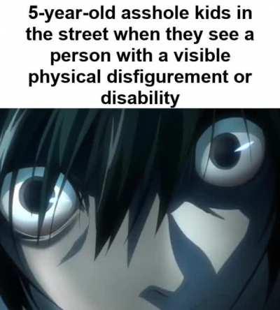 MOMMY WHATS WRONG WITH HIS FACE