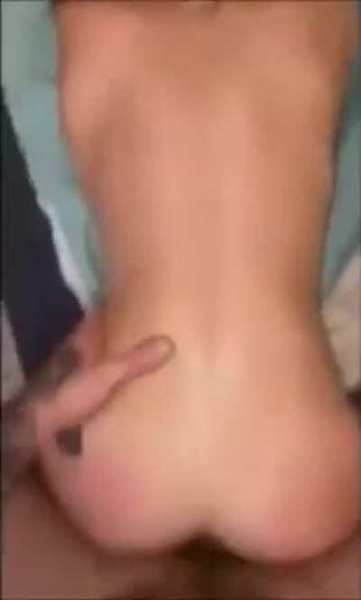 Hard anal gives her a huge orgasm