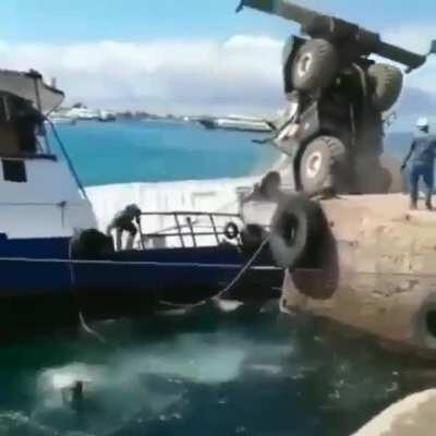 And down goes everything!