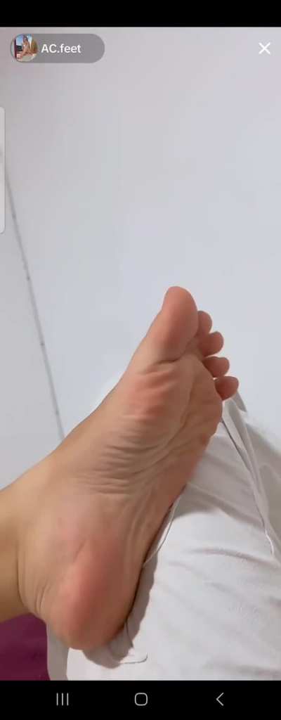 Soft soles and white pedi