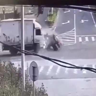 Looked more like a strike if you asked me