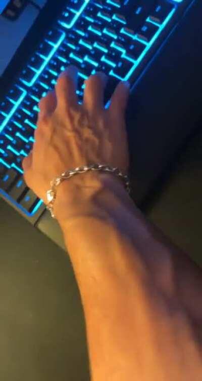 hmmm...your neck looks empty, and your throat seems pretty bored, need any help?