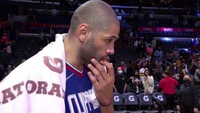 [Highlight] Nico Batum: “Our offense was great finally.. Defense was bad though..”