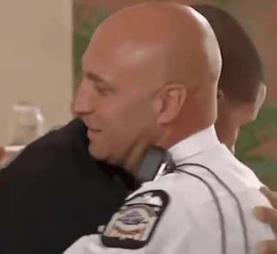 Man meets officer who saved his life 19 years ago