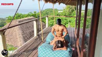 A perfect holiday consists of the sun, the sea and incredible morning sex ❤️‍🔥
