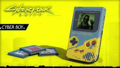 As a great fan of both Game Boy and Cyberpunk 2077 I couldn't resist to mix those two in my latest Blender project: Nightcity Cyber Boy - a retro gaming console of the future 😎